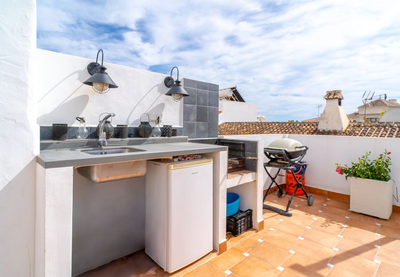 Ferienhaus in Nerja - Casa Animas 10 Jacuzzi by Casasol